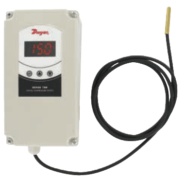 Dwyer Weatherproof Digital Temperature Switch, Series TSW